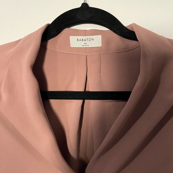 Babaton Tan V-Neck Blouse - Picture 7 of 13